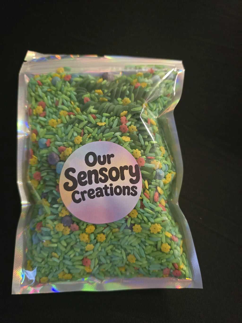 Sensory Rice and/or Chickpeas | Fine Motor Activity Our Sensory Creations LLC