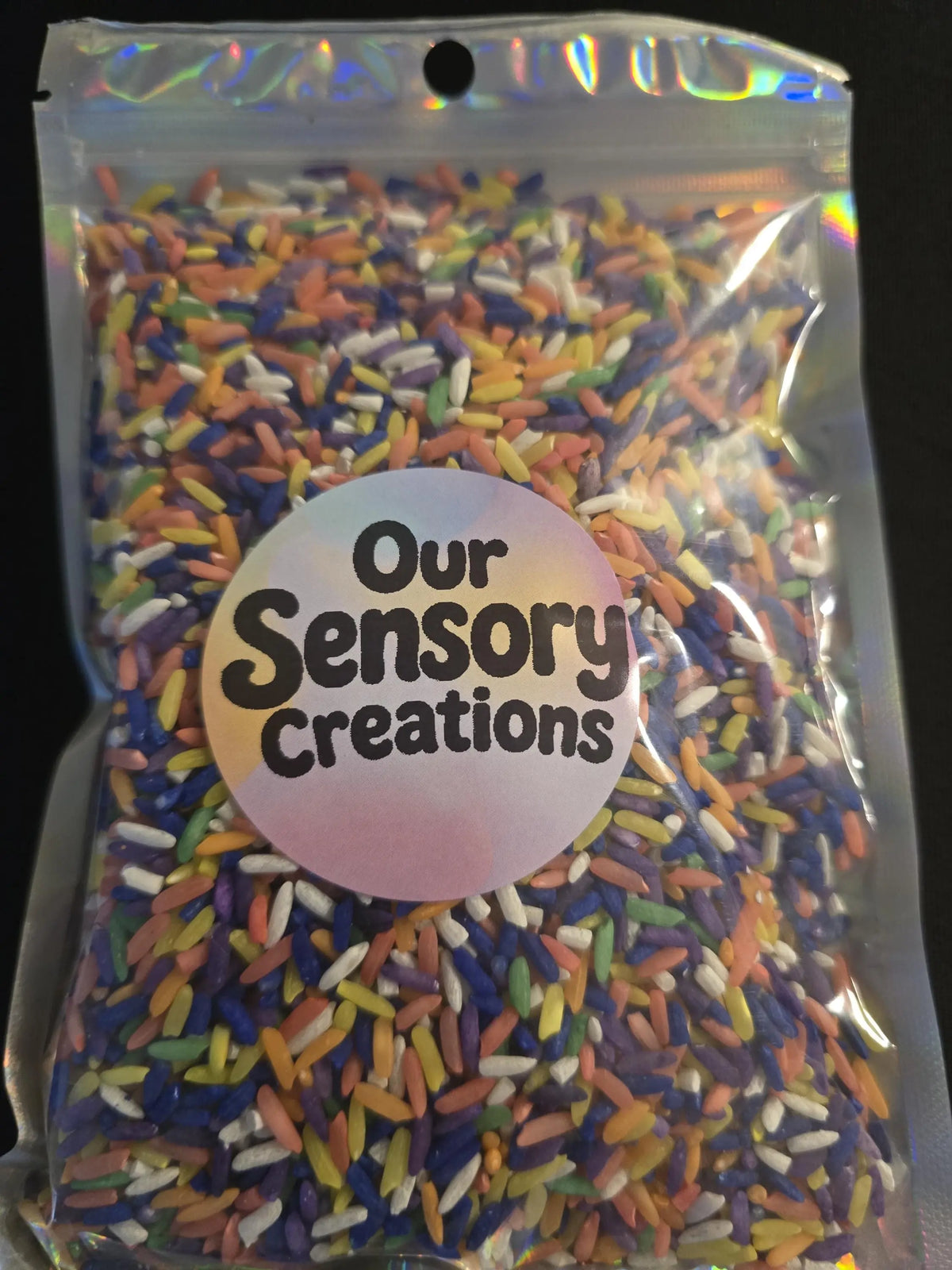 Sensory Rice and/or Chickpeas | Fine Motor Activity Our Sensory Creations LLC