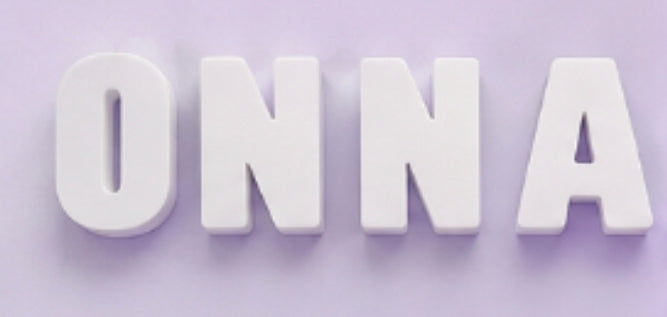 Paint-Your-Own Alphabet Letters