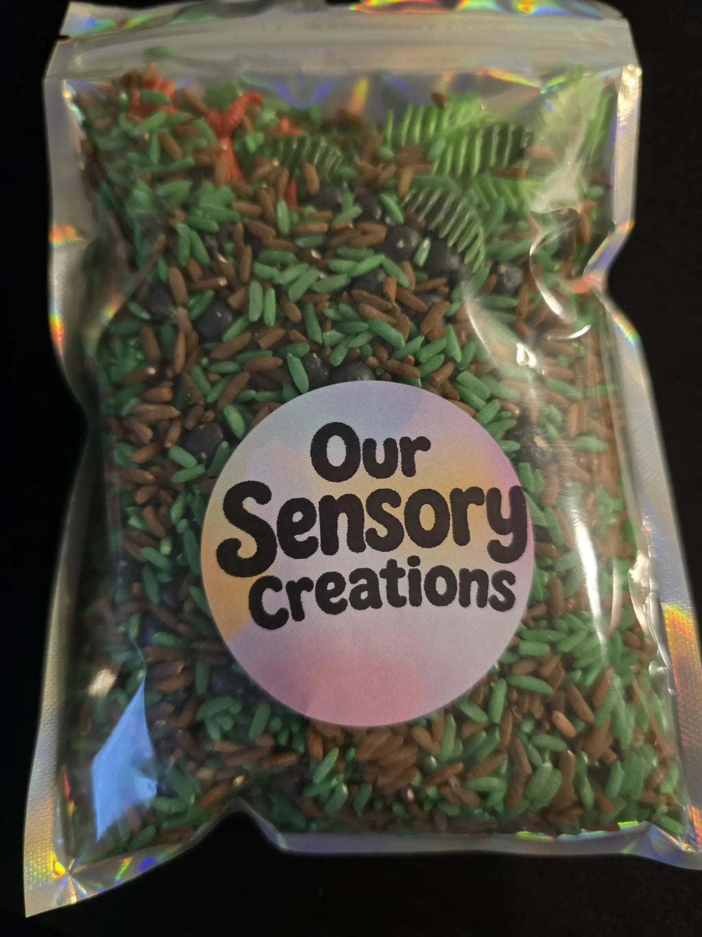 Sensory Rice and/or Chickpeas | Fine Motor Activity Our Sensory Creations LLC