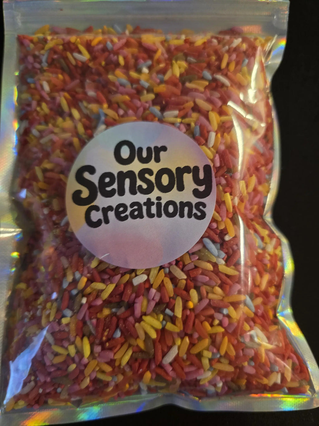 Sensory Rice and/or Chickpeas | Fine Motor Activity Our Sensory Creations LLC